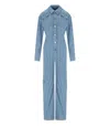 Stine Goya Louisiana Denim Jumpsuit In Light Blue