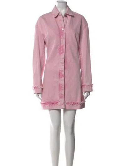 Pre-owned Stine Goya Mini Dress In Pink