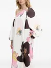 Stine Goya Off-shoulder Floral Print Maxi Dress In Multi