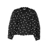 Stine Goya Quilted Dots Jacket In Black