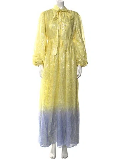 Pre-owned Stine Goya Paisley Print Long Dress