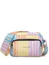 Stine Goya Pastel Stripes Crossbody Bag In Pink