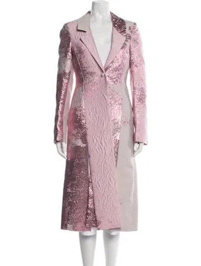 Pre-owned Stine Goya Patterned Blazer In Pink