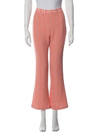 Pre-owned Stine Goya Patterned Flared Pants In Multicolor