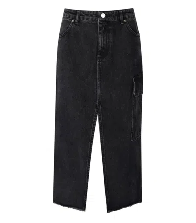 STINE GOYA STINE GOYA PETER GREY DENIM MIDI SKIRT