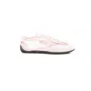 Stine Goya Lace-up Mesh Sneakers In Pink