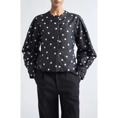 Stine Goya Polka Dot Jacket + In Black