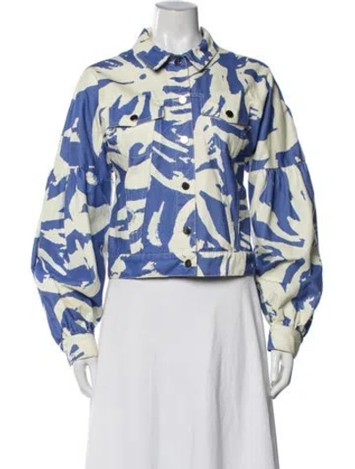 Pre-owned Stine Goya Printed Jacket In Multi