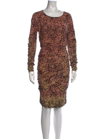Pre-owned Stine Goya Printed Knee-length Dress In Multi