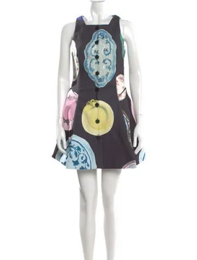 Pre-owned Stine Goya Printed Mini Dress In Multi
