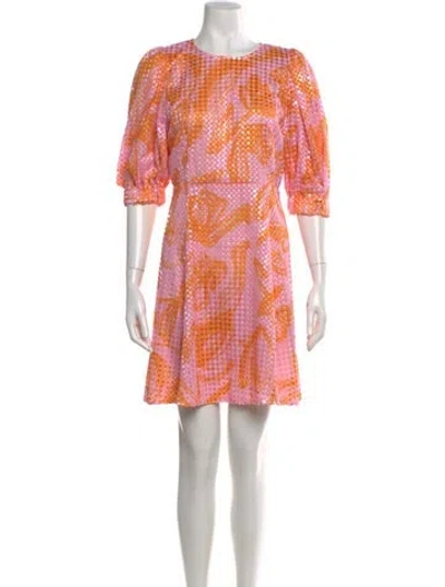 Pre-owned Stine Goya Printed Mini Dress W/ Tags In Pink