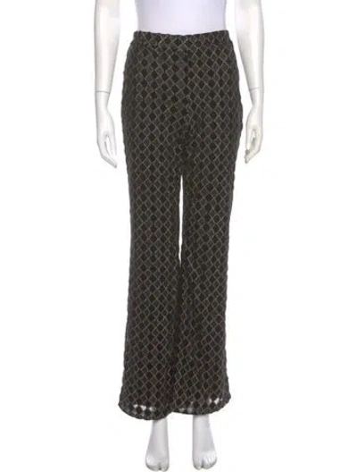 Pre-owned Stine Goya Printed Straight Leg Pants In Multi