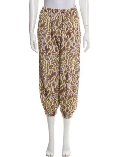 Pre-owned Stine Goya Printed Sweatpants In Multi