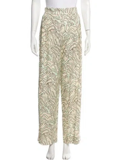 Pre-owned Stine Goya Printed Wide Leg Pants W/ Tags In Multicolor