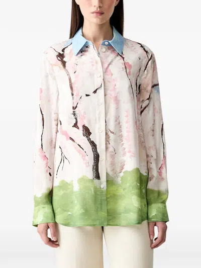 Stine Goya Relaxed-fit Long-sleeve Shirt In Multi