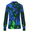 Stine Goya Rija Shirt In Frosted Floral Night In Multi