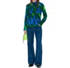 Stine Goya Rija Shirt In Frosted Floral Night In Multi
