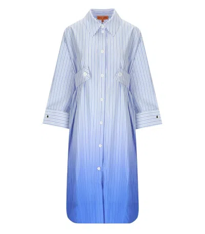 Stine Goya Rionna Light Blue Striped Dress