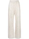 Stine Goya Sequin-embellished Pant In Nude