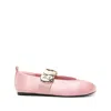 Stine Goya Ergo Stone Ballet Flats In Pink