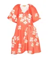 Stine Goya Cali Floral-print Woven Dress In Pink