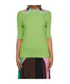 Stine Goya Green Lava T-shirt In Green