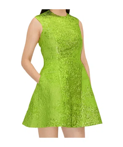 Stine Goya Sleeveless Mini Dress In Green