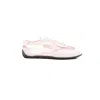 Stine Goya Lace-up Mesh Sneakers In Pink