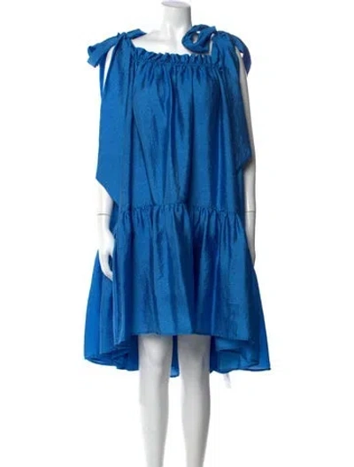 Pre-owned Stine Goya Square Neckline Mini Dress