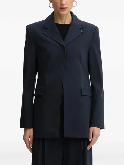 Stine Goya Studded-pocket Blazer In Blue