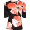 Stine Goya Minerva Top In Opium Poppies In Multicolor