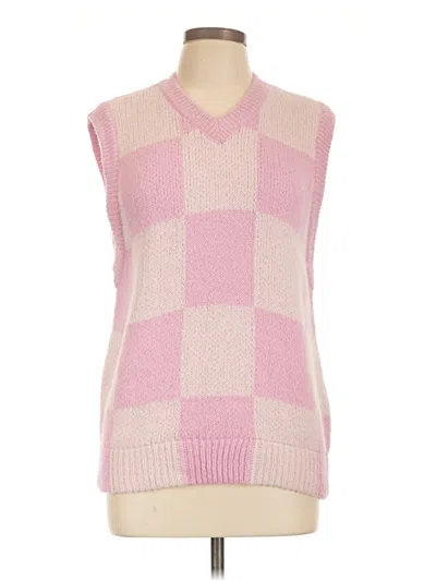 Stine Goya Sweater Vest In Pink