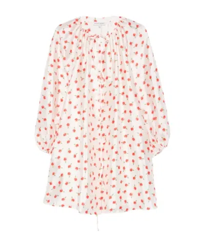 Stine Goya Tie Floral Mini Dress In Multi