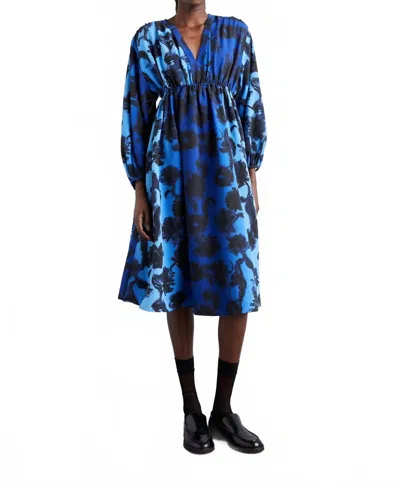 Stine Goya Veroma Dress In Oil Pastel In Blue