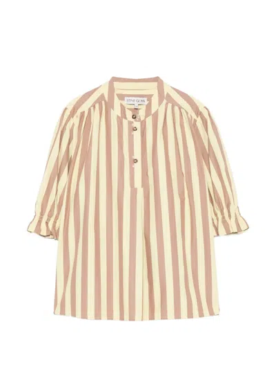 Stine Goya Vertical-stripe Blouse In Multi