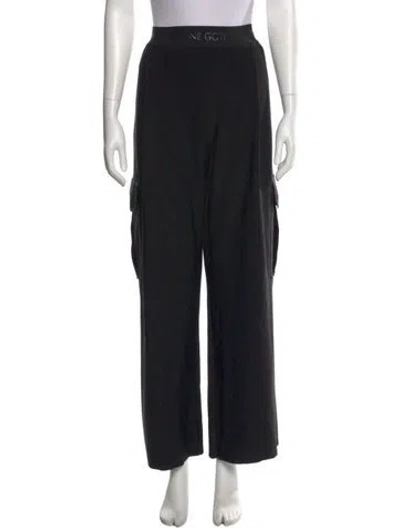 Pre-owned Stine Goya Wide Leg Pants In Black