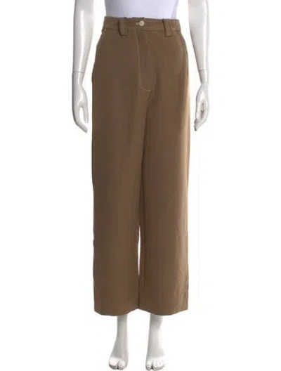 Pre-owned Stine Goya Wide Leg Pants In Neutral