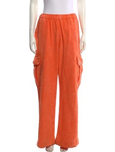 Pre-owned Stine Goya Wide Leg Pants In Orange