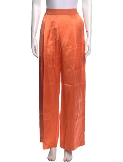 Pre-owned Stine Goya Wide Leg Pants In Orange