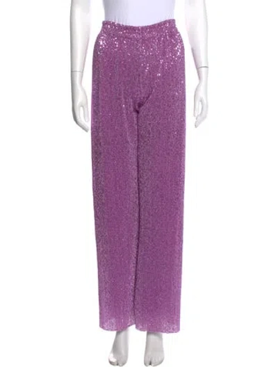Pre-owned Stine Goya Wide Leg Pants In Purple