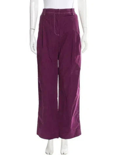 Pre-owned Stine Goya Wide Leg Pants In Purple