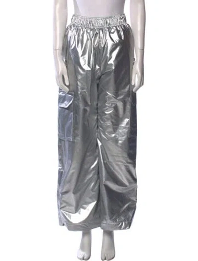 Pre-owned Stine Goya Wide Leg Pants In Silver