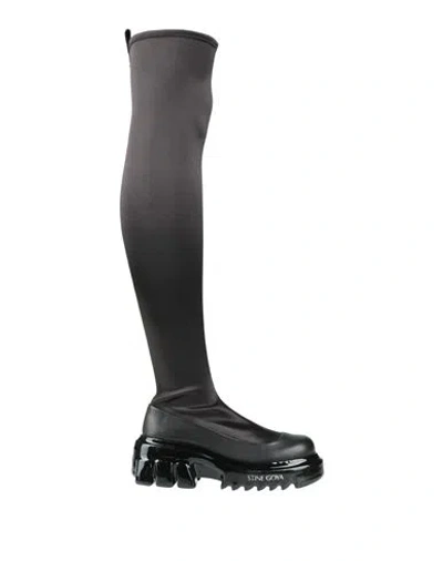 Stine Goya Woman Boot Black Size 8 Textile Fibers