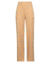 Stine Goya Woman Pants Marigold Size S Viscose, Polyamide, Acrylic, Metallic Polyester In Yellow