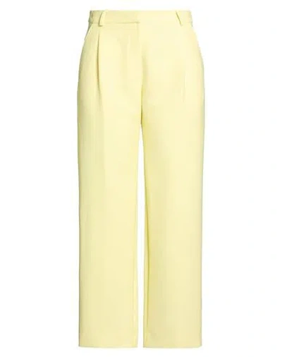 Stine Goya Woman Pants Pastel Yellow Size Xxs Polyamide, Ecovero Viscose In Multi