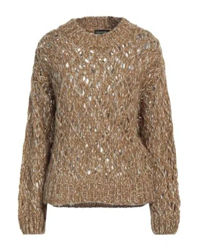Stine Goya Woman Sweater Military Green Size L Acrylic, Mohair Wool, Polyamide