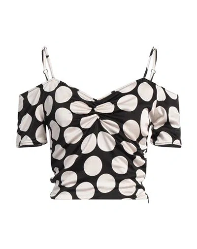 Stine Goya Woman Top Black Size S Viscose
