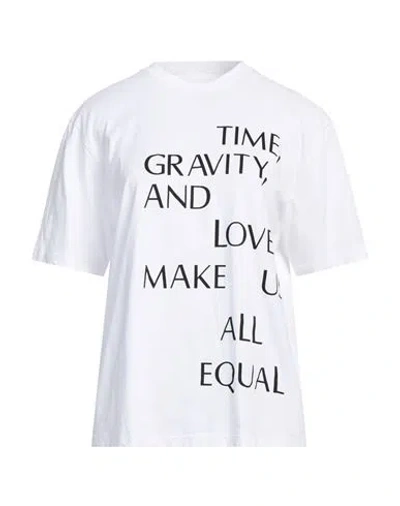 Stine Goya Woman T-shirt White Size M Cotton