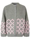 Stine Goya Women's Tino Cardigan In Graphic Check In Multi