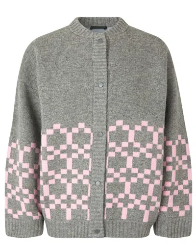 Stine Goya Women's Tino Cardigan In Graphic Check In Multi